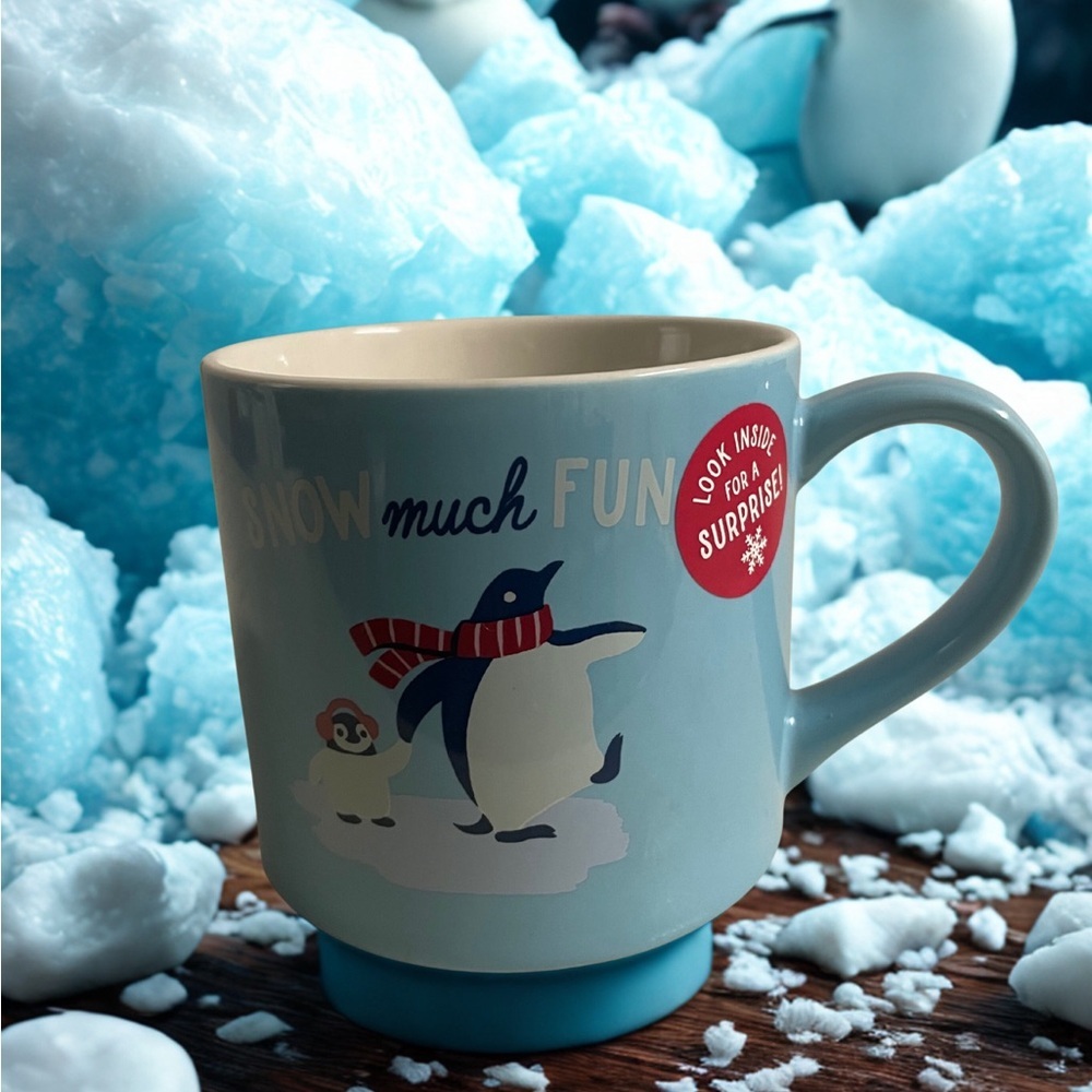 Penguin Themed Mug with Surprise